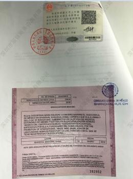 墨西哥使馆认证